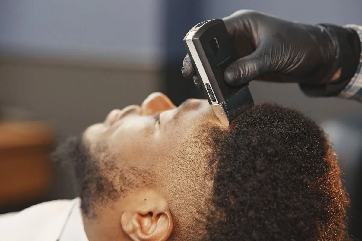 Site Barbearia Lisboa- Corte afro 